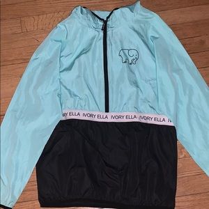 RARE IVORY ELLA WINDBREAKER